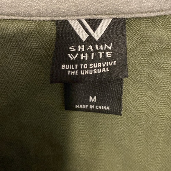Shaun White Olive Green Jacket in good condition - Picture 3 of 7